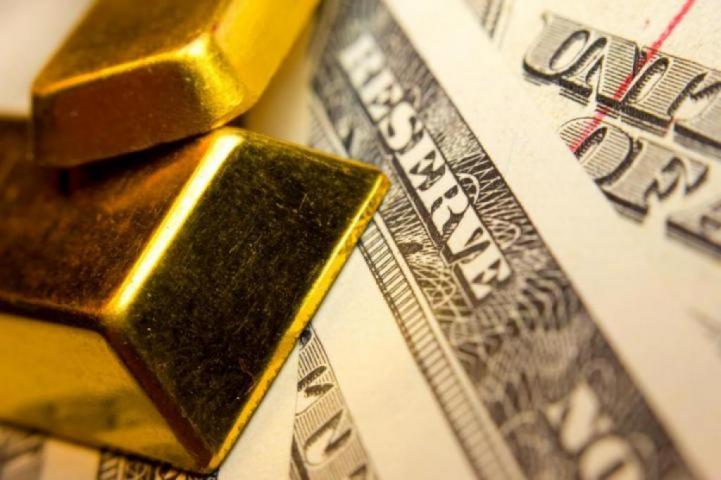 gold and us dollar